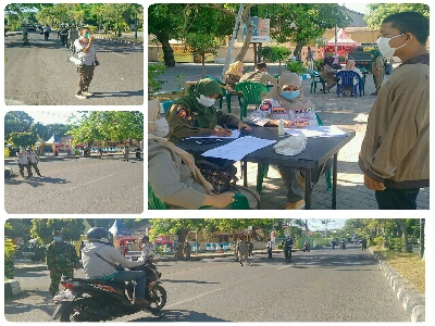 Cegah Penyebaran Covid-19, Satgas Kabupaten Sumbawa Gencar Laksanakan Operasi Yustisi Gabungan