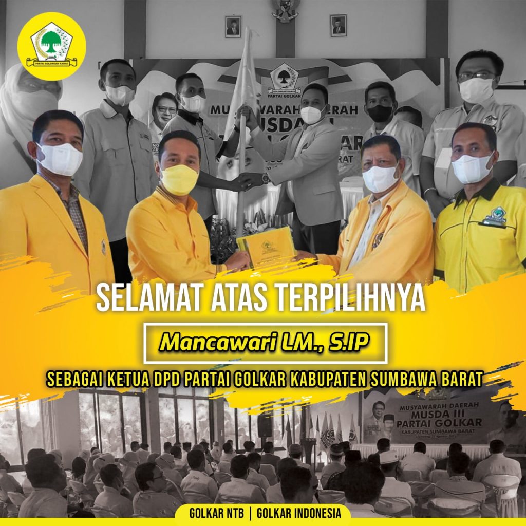 MANCAWARI LM  Berkomitmen Akan Mengembalikan Kejayaan Golkar Di KSB