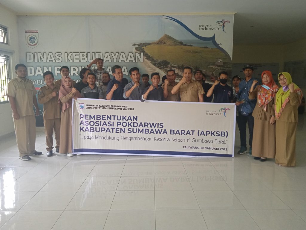 ASOSIASI POKDARWIS KSB TERBENTUK, Maryunani Apyanto Terpilih .