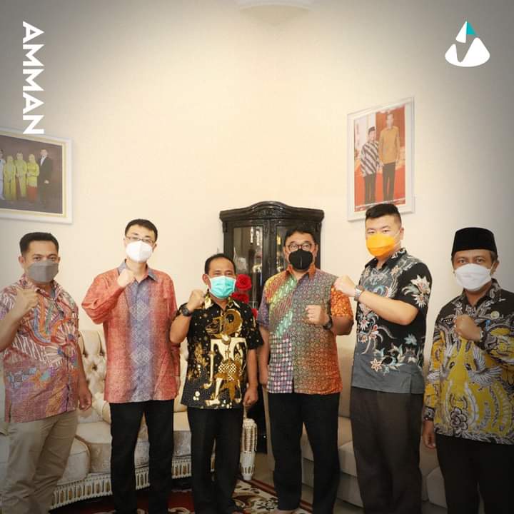 Bupati KSB Siap Memfasilitasi PT AMIN dan PT PIL , Dalam Menunjang Pembangunan Smelter