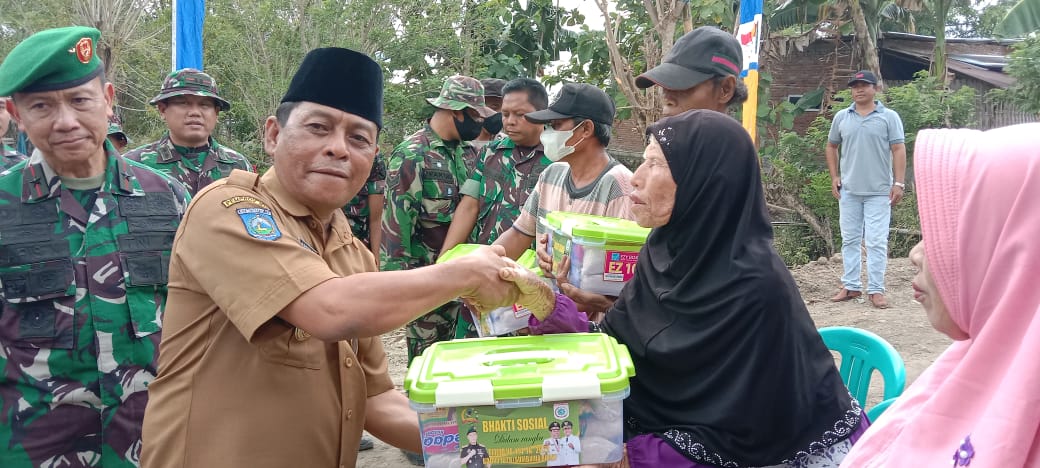 Camat Poto Tano : TMMD 114 Merupakan Bentuk Sinergitas TNI Dengan Rakyat