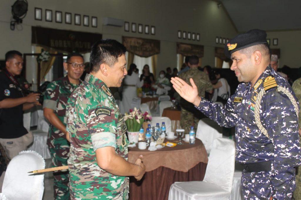 Danrem 162/WB terima kunjungan Military Attache Tour 2022 Negara Sahabat.