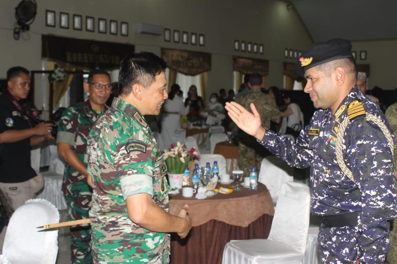 Danrem 162/WB terima kunjungan Military Attache Tour 2022 Negara Sahabat.