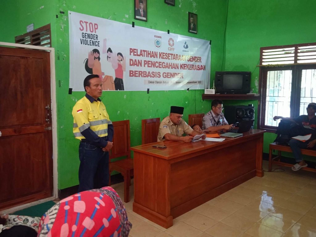 Kades Dasan Anyar Berharap PT AMNT Realisasikan Pembangunan Gedung Serba Guna 2023