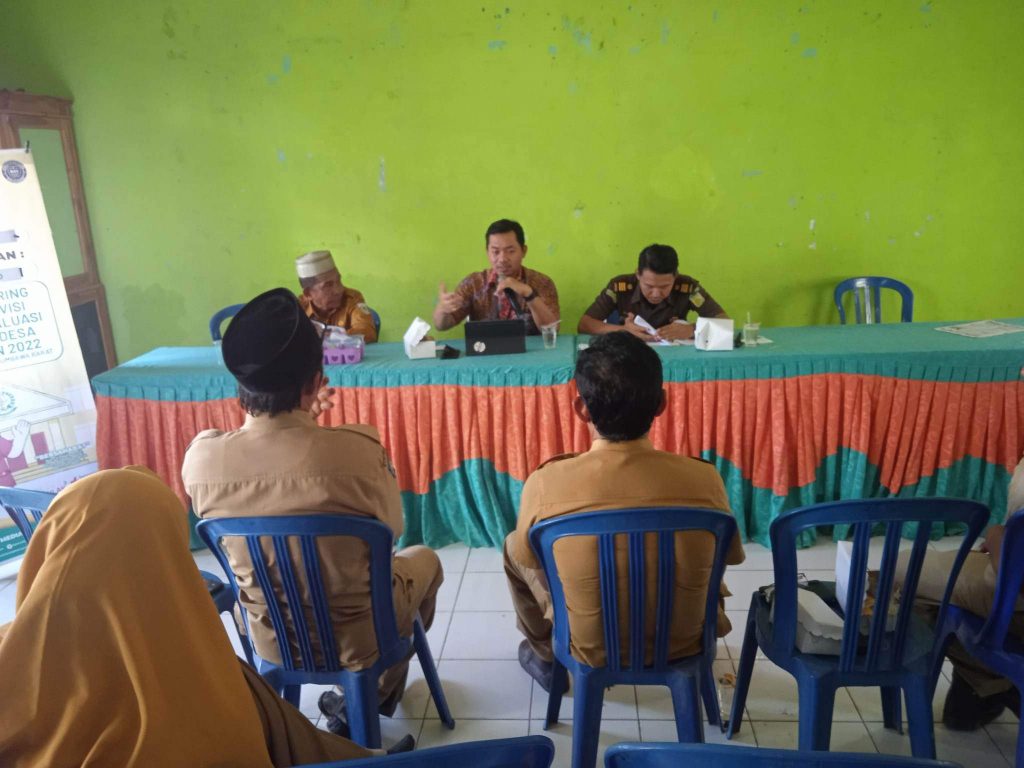 Suvervisi ke 2, Jaksa Sebut Desa Senayan ” Administrasi ” Tata Kelola Dana Desa Katagori Baik