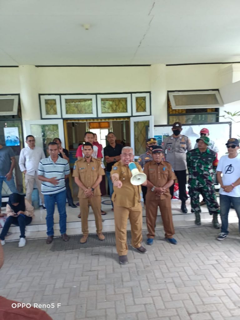 ” Akibat Covid-19 ” , Camat Akui Selama Kurun 3 Tahun Roda Perekonomian di Lingkar Tambang Vakum