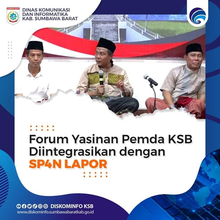 Forum Yasinan Pemda KSB Diintegrasikan dengan SP4N LAPOR