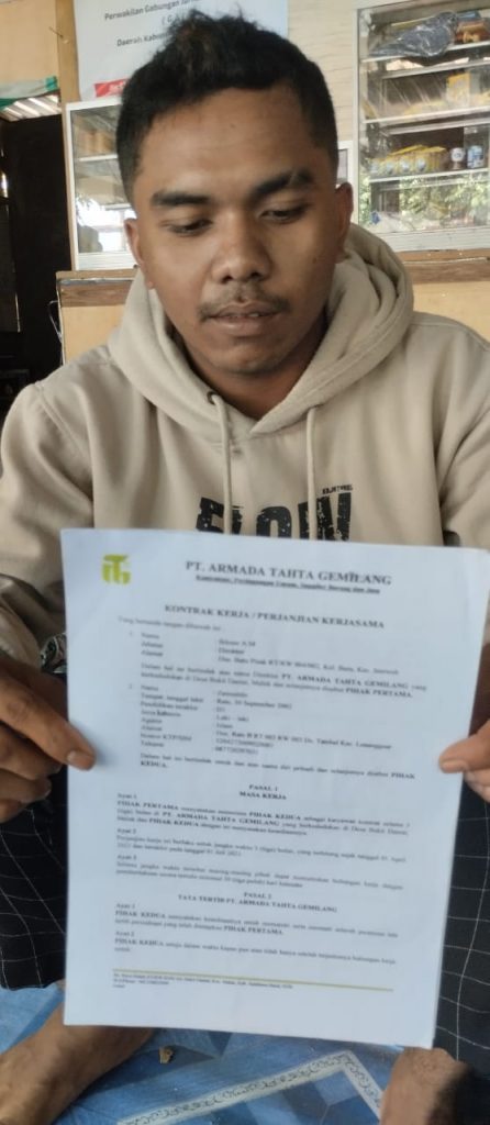 Satu Lagi Kasus Penipuan Canaker PT ATG , Melaporkan Ke Polres KSB, SKD ” Saya dimanfaatkan “