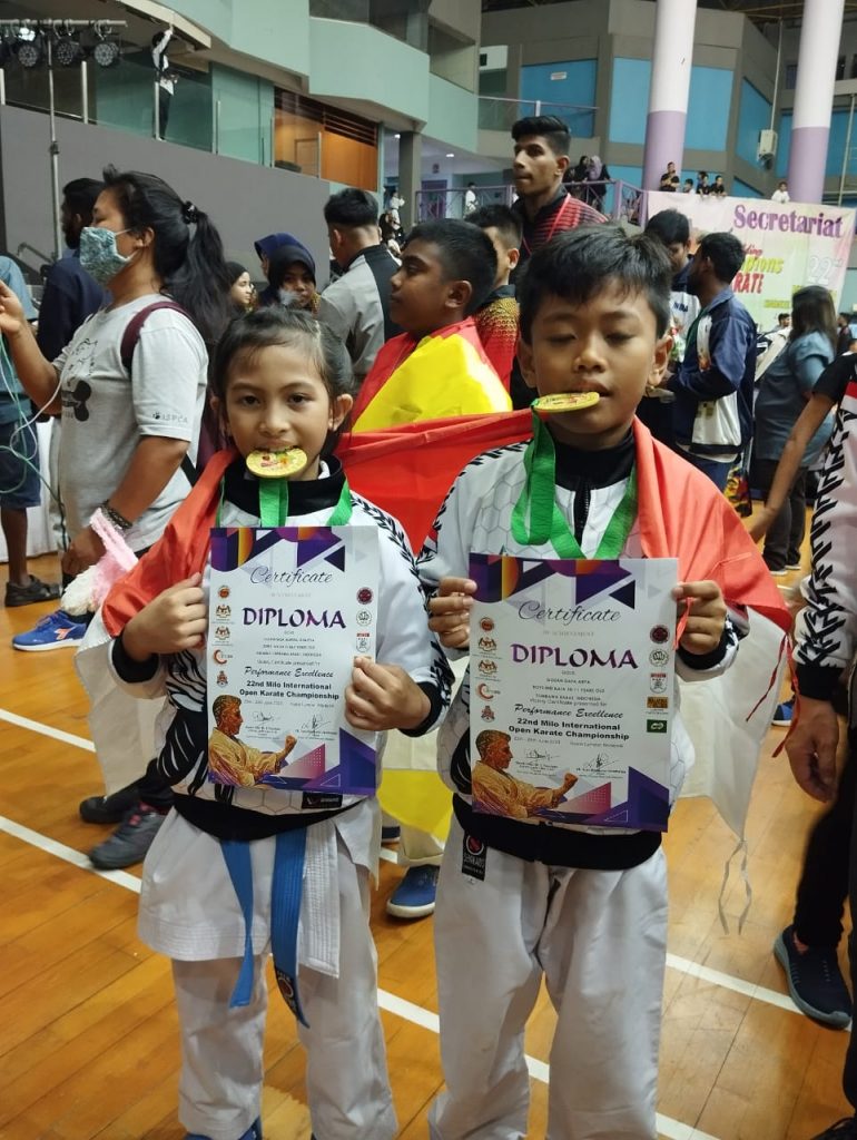 Luar Biasa..!!, KSB Rebut 2 Emas + 1Perak, Pada Kejuaraan Karate International di Kuala Lumpur