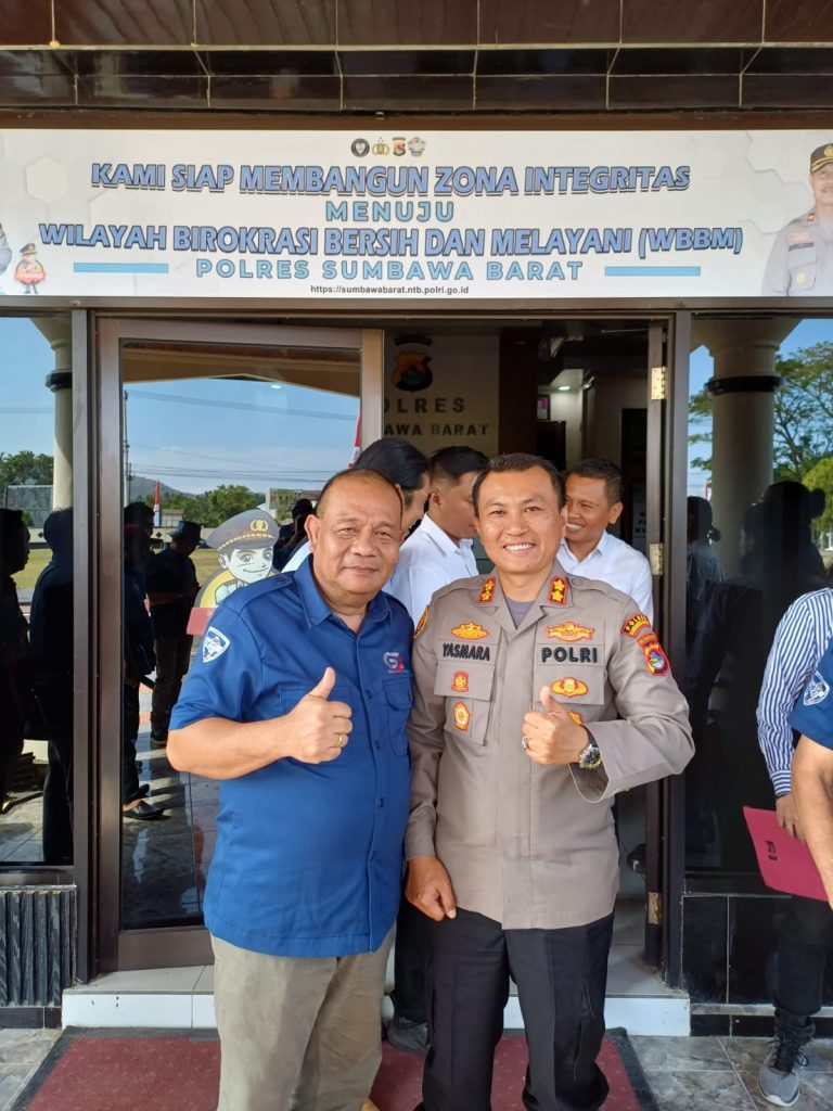 Pembina GJI NTB Sebut AKBP Yasmara Harahap . S.Ik, Kapolres Sumbawa Barat , Adalah Sosok Yang Kompak.