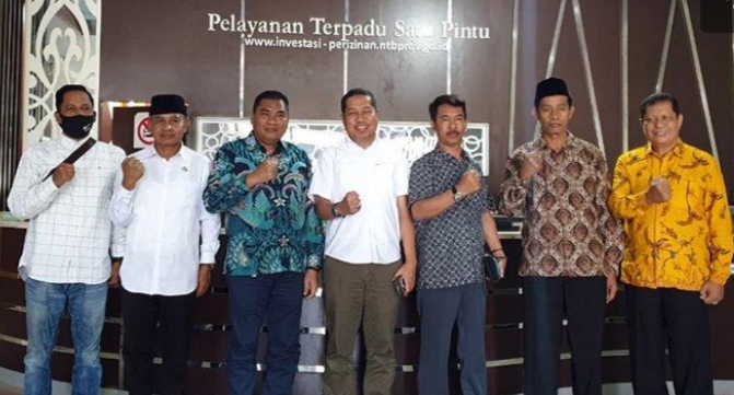 Soal Galian C, Komisi III DPRD KSB Kunker ke DPMPTSP NTB