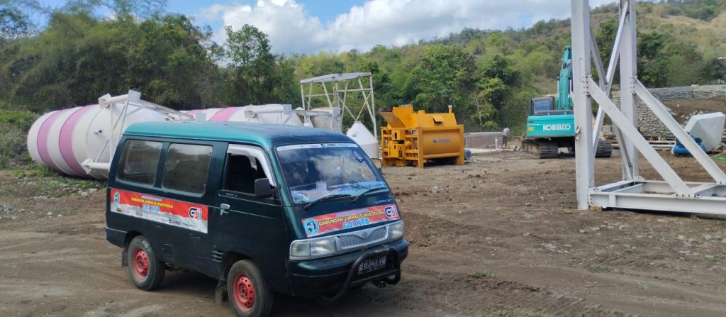 Beberapa Perusahaan Batching Plant PT Smelter, Diduga Belum Mengantongi Ijin Operasi