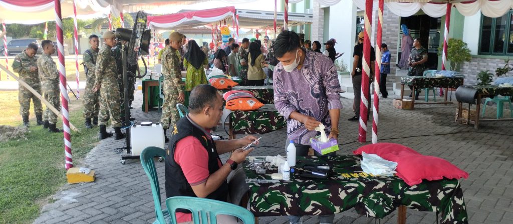 Gelar Khitanan Massal di Kodim 1628/KSB, RSUD Asy-Syifa Turunkan 20 Tim Medis