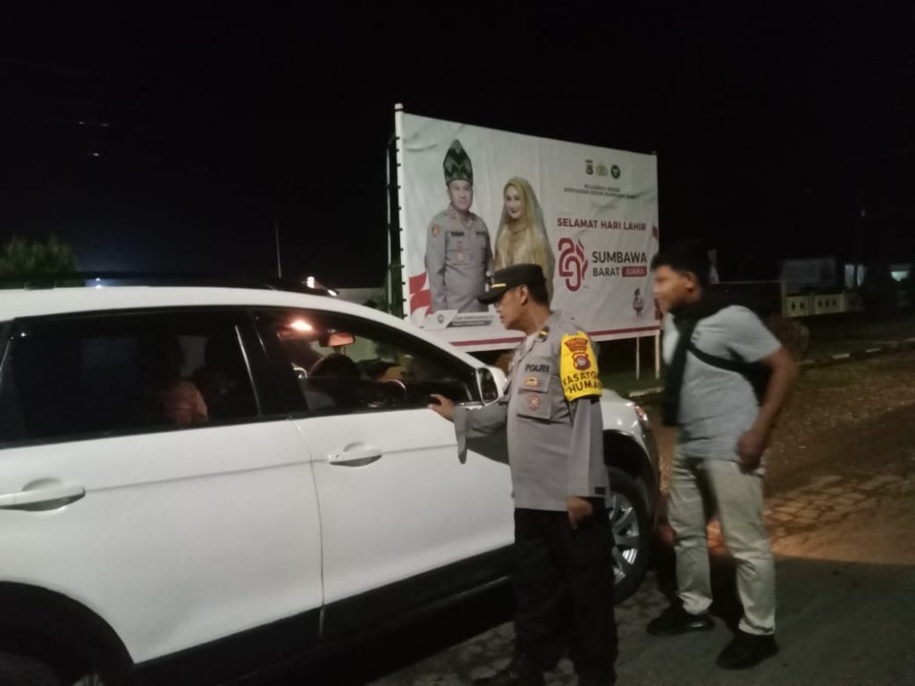 Polres Sumbawa Barat Gelar Kegiatan KRYD di wilayah KSB