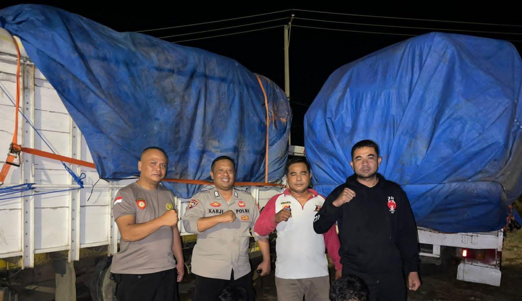 Belasan Ton Pupuk Bersubsidi Berhasil Digagalkan Polsek Pelabuhan Tano