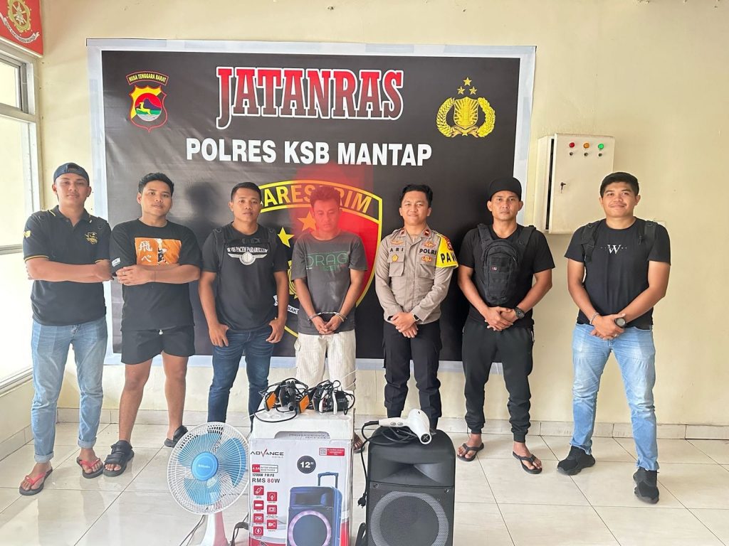 Tim Puma Polres Sumbawa Barat Berhasil Ungkap Kasus Curat, Amankan Terduga Pelaku