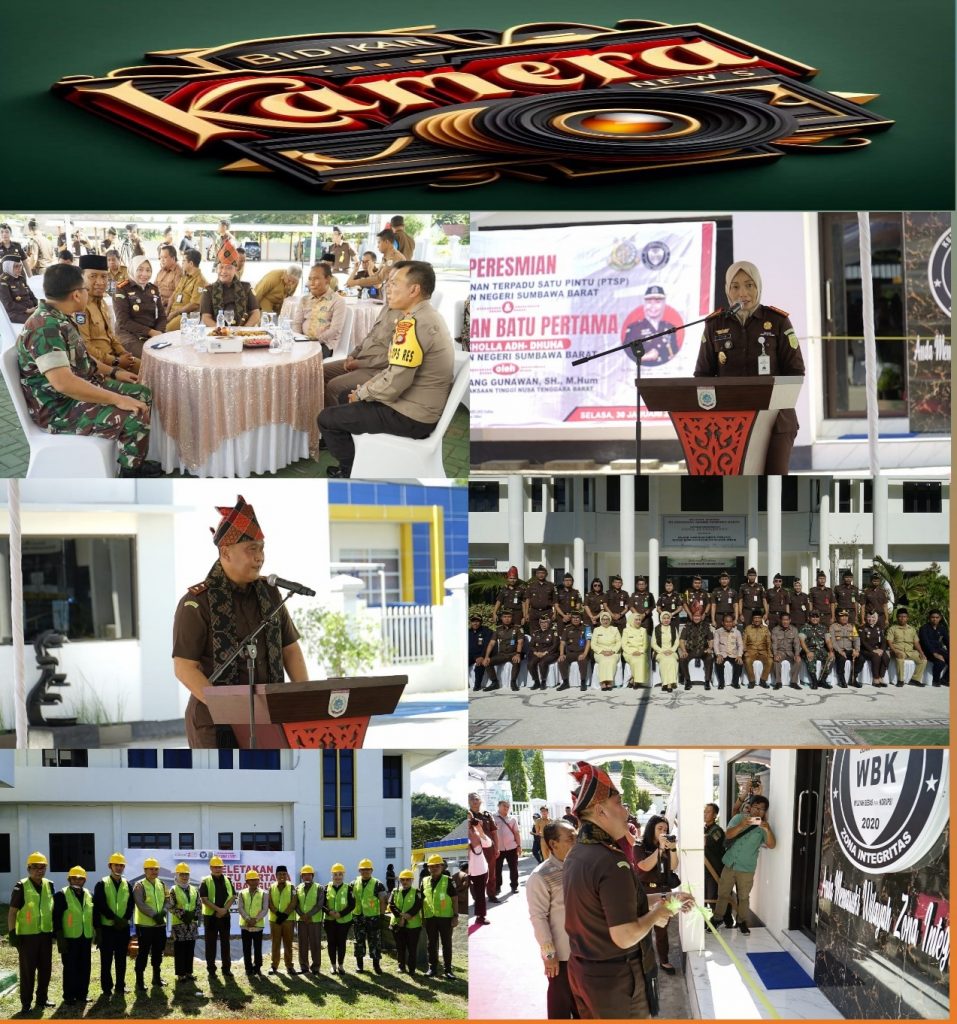 Kajati NTB : Peresmian PTSP Kejaksaan Negeri KSB Agar Dapat Memberikan Pelayanan Maksimal