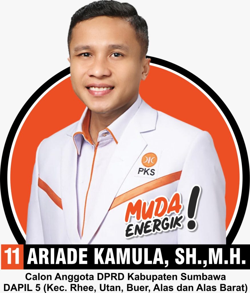 ARI ADE KAMULA.SH.MH., Caleg Muda DAPIL 5 PKS,  Optimis  Menatap Parlemen Sumbawa 2024-2029