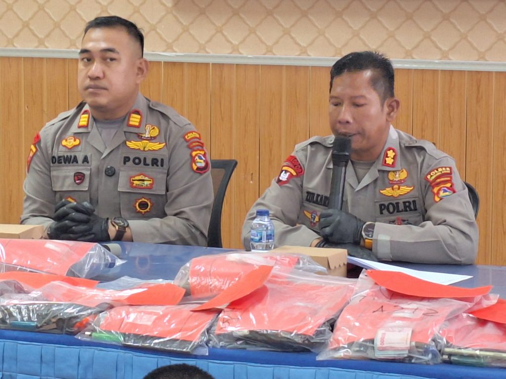 Kapolres KSB Siap Membuktikan Menindak Anggotanya Yang Terlibat Narkoba Tidak Pandang Bulu.