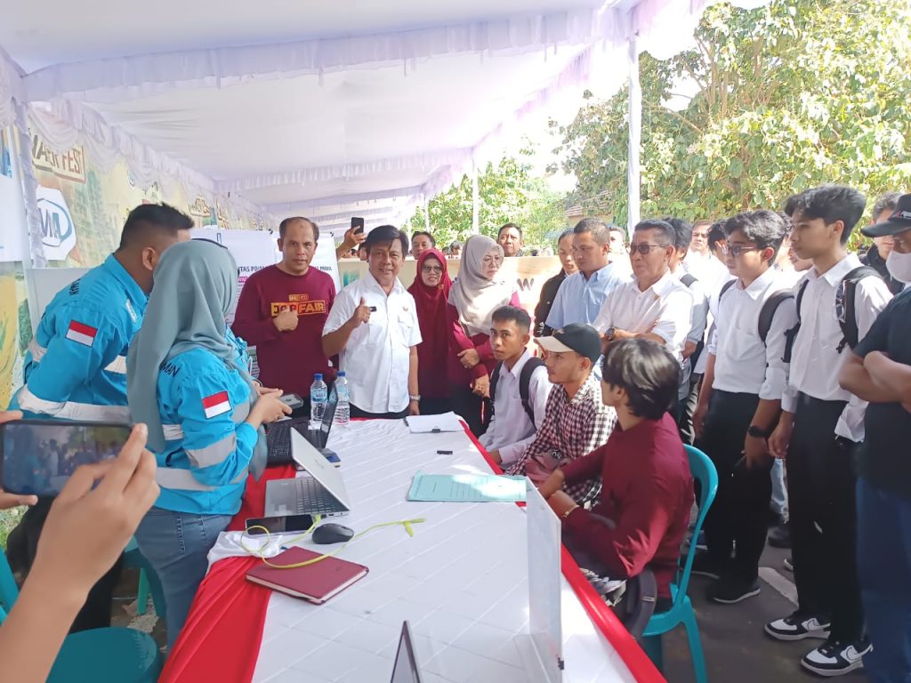 Buka Job Fair Tahun 2025, Bupati Sebut Ada Tiga Tugas Pemerintah Daerah Dalam Membangun Dunia Ketenagakerjaan di KSB