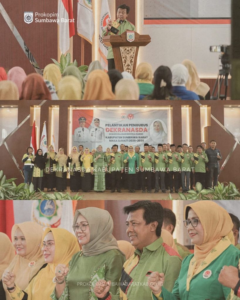 Pelantikan Dekranasda KSB Periode 2025 – 2030, Bupati Ingatkan Potensi Besar Sektor Kerajinan Daerah