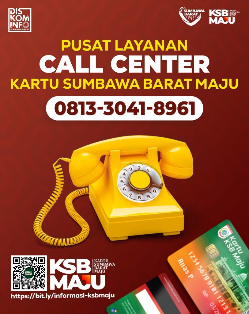 PUSAT LAYANAN CALL CENTER KARTU SUMBAWA BARAT MAJU
