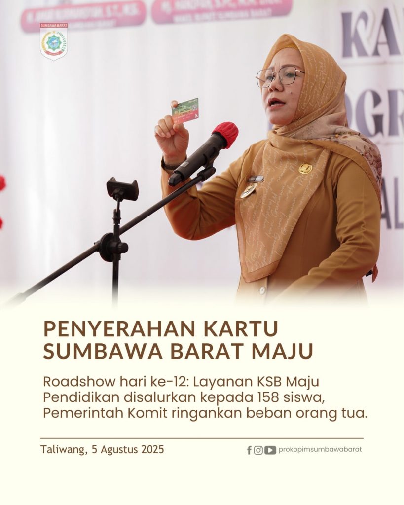 Roadshow Hari ke-12: Layanan KSB Maju Pendidikan Disalurkan kepada 158 Siswa.