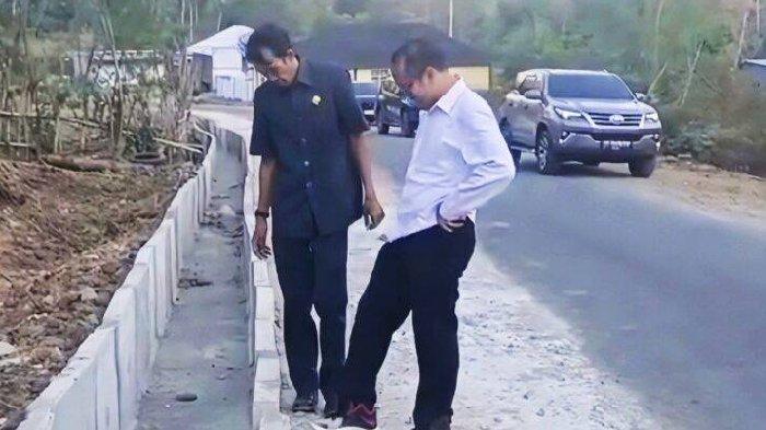 Komisi III DPRD KSB Temukan Pengerjaan Drainase Tidak Sesuai Kualitas