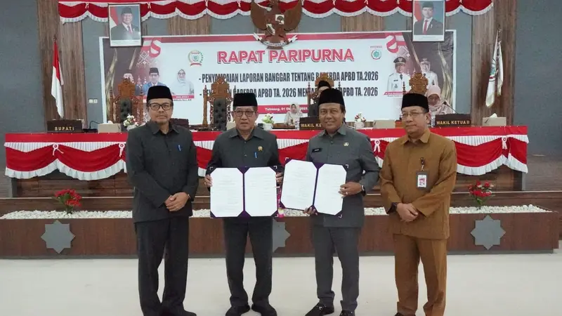 RAPBD 2026 Disahkan, Belanja Daerah KSB Ditetapkan Rp1,711 Triliun