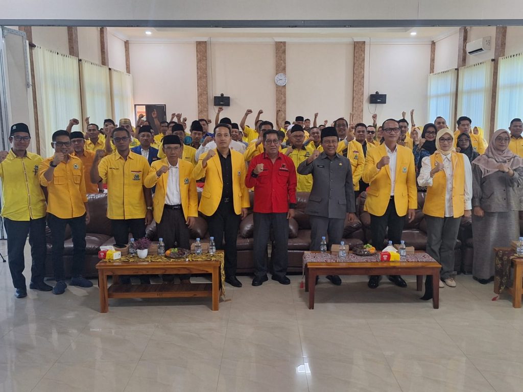 Musda ke V DPD 2 Partai Golkar KSB , H.Mohan Ajak Bupati KSB Beragabung Di Partai Golkar