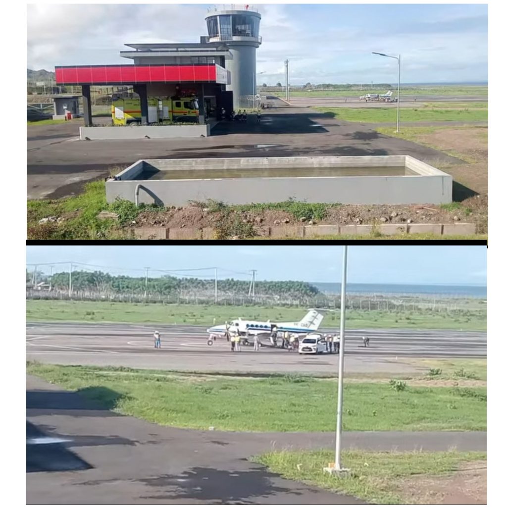 Bandara Kiantar Milik PT AMNT Sifatnya Bandara Khusus, Pos Bea Cukai, Pos Imigrasi dan Pos Polsek Bandara Belum Siap, Pemda Dorong Jadikan Bandara Komersil