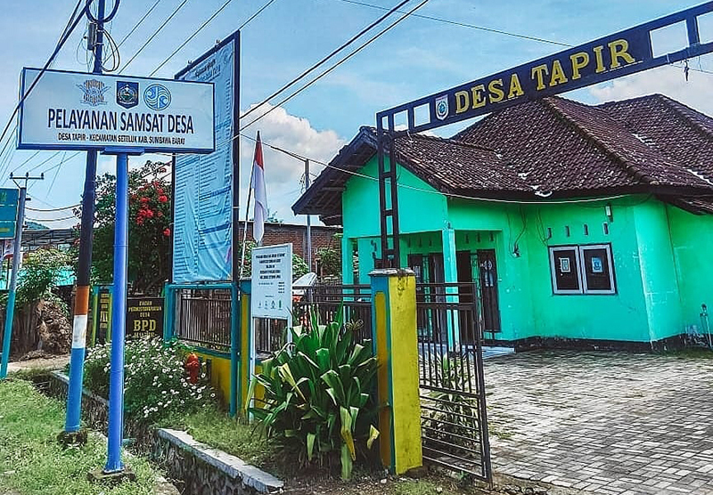 Desa Tapir Dinobatkan Sebagai Kampung Tangguh Anti Narkoba